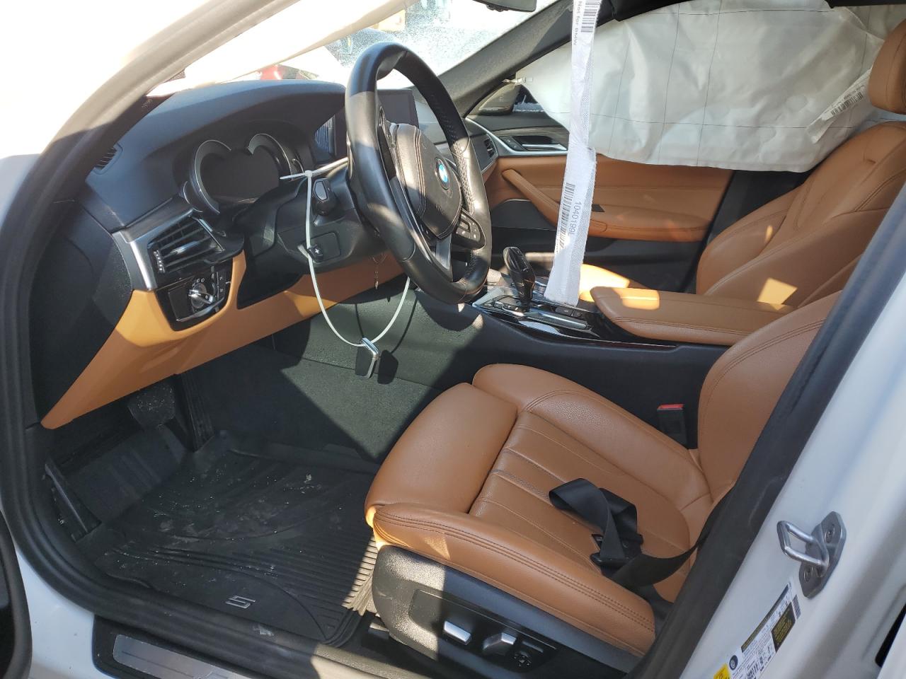 2019 BMW 5er VIN WBAJE7C57KWD55382 Copart auction photo, rear end damage thumbnail 7