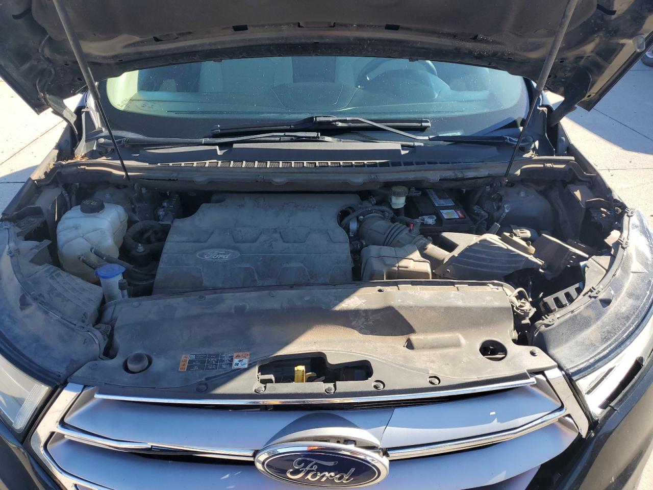 2015 Ford Edge VIN 2FMTK3G83FBC17257 Copart auction photo, front end damage thumbnail 12