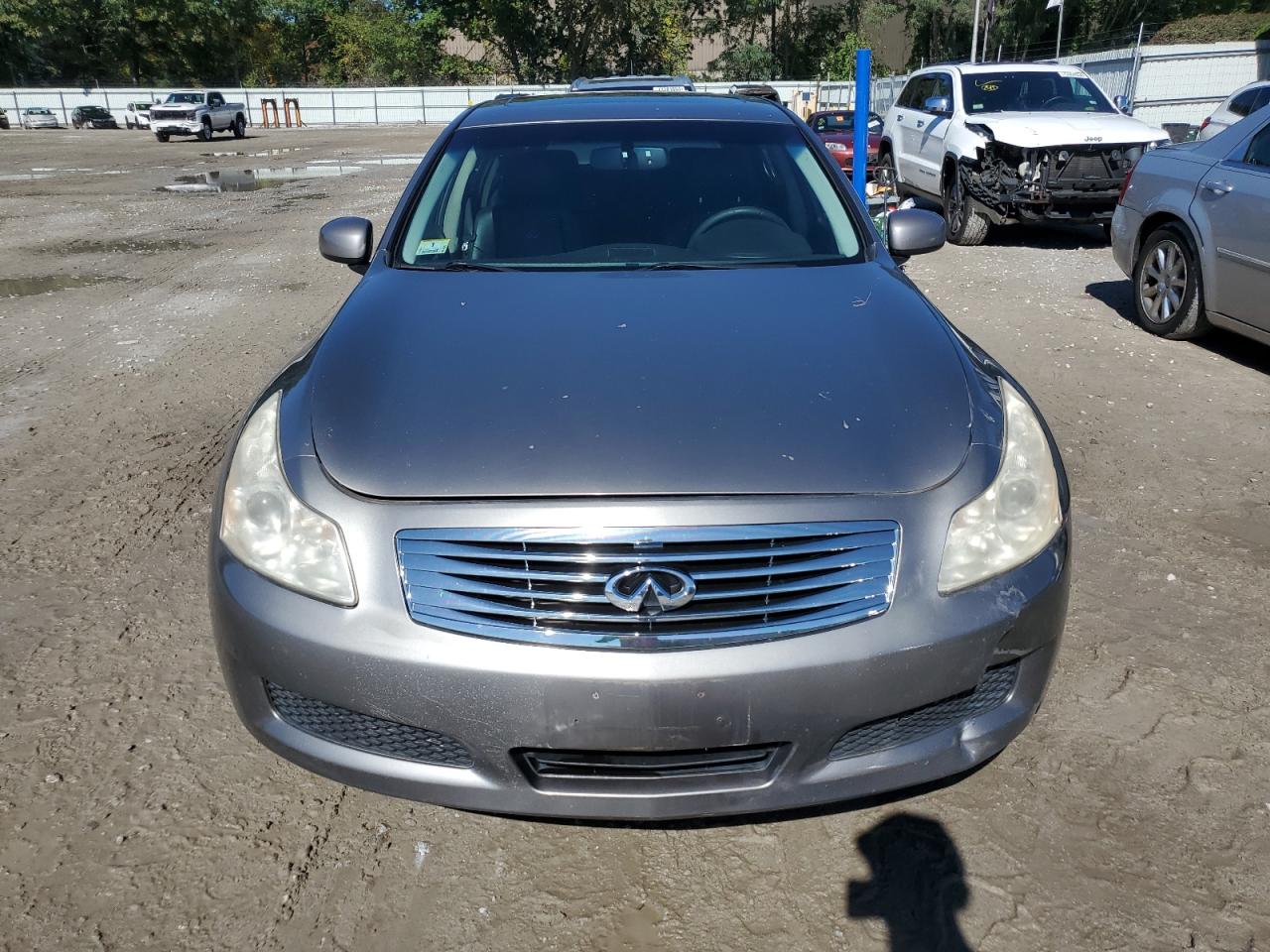 2008 Infiniti G VIN JNKBV61F98M261615 Copart auction photo, front end / minor dent/scratches damage thumbnail 5