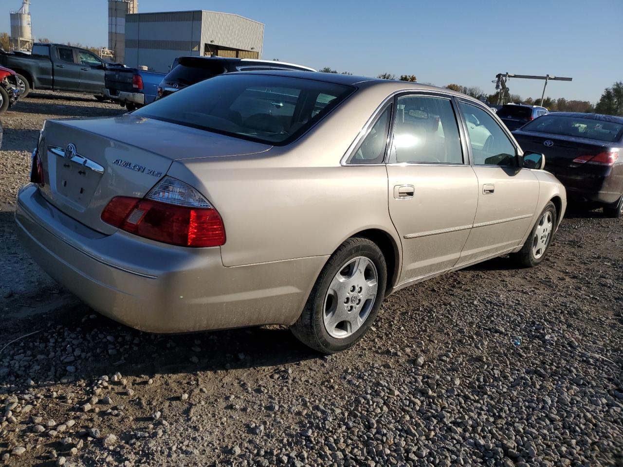 2003 Toyota Avalon VIN 4T1BF28BX3U320167 Copart auction photo, side damage thumbnail 3