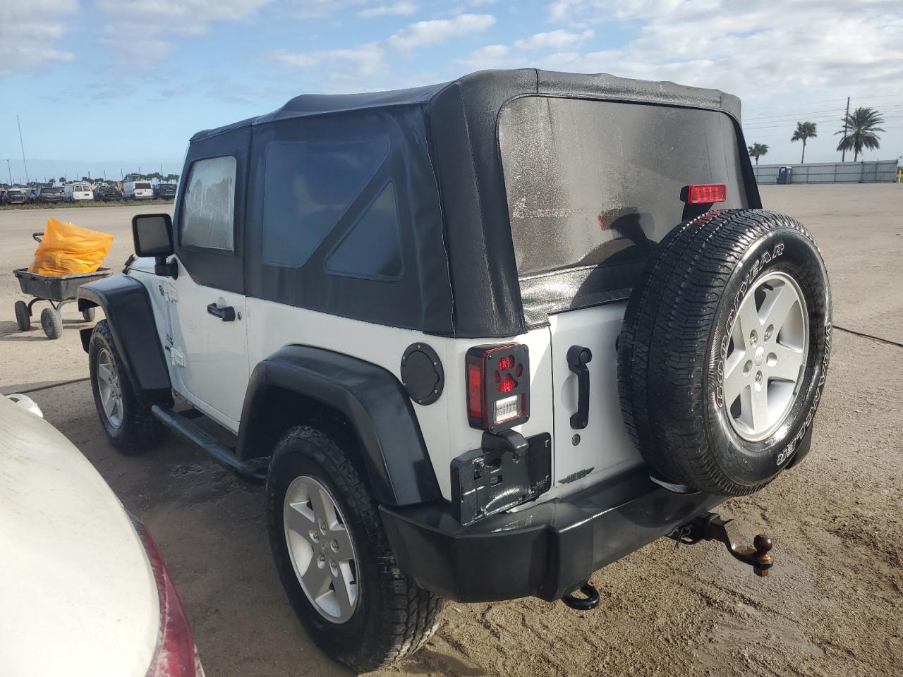 2017 Jeep Wrangler VIN 1C4AJWAG5HL502352 Copart auction photo, water/flood damage thumbnail 2