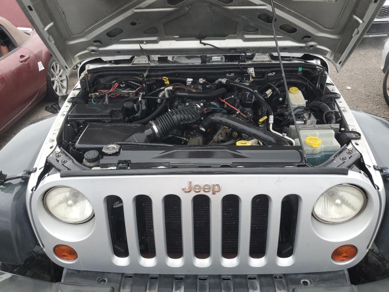 2009 Jeep Wrangler VIN 1J4GB39109L766029 Copart auction photo, water/flood damage thumbnail 12