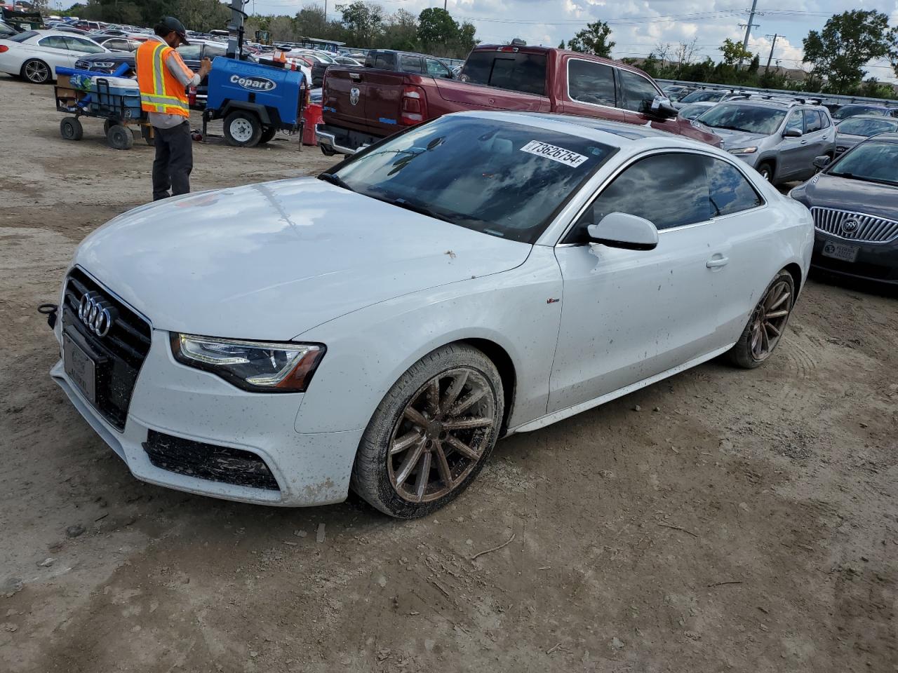 2016 Audi A5 VIN WAUM2AFR6GA009570