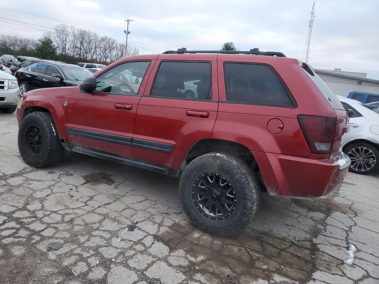 2006 Jeep Grand Cherokee VIN 1J4HR48N96C154353 Copart auction photo, side damage thumbnail 2