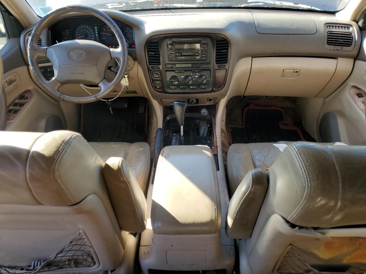 2000 Toyota Land Cruiser VIN JT3HT05J7Y0108935 Copart auction photo, mechanical / side damage thumbnail 8