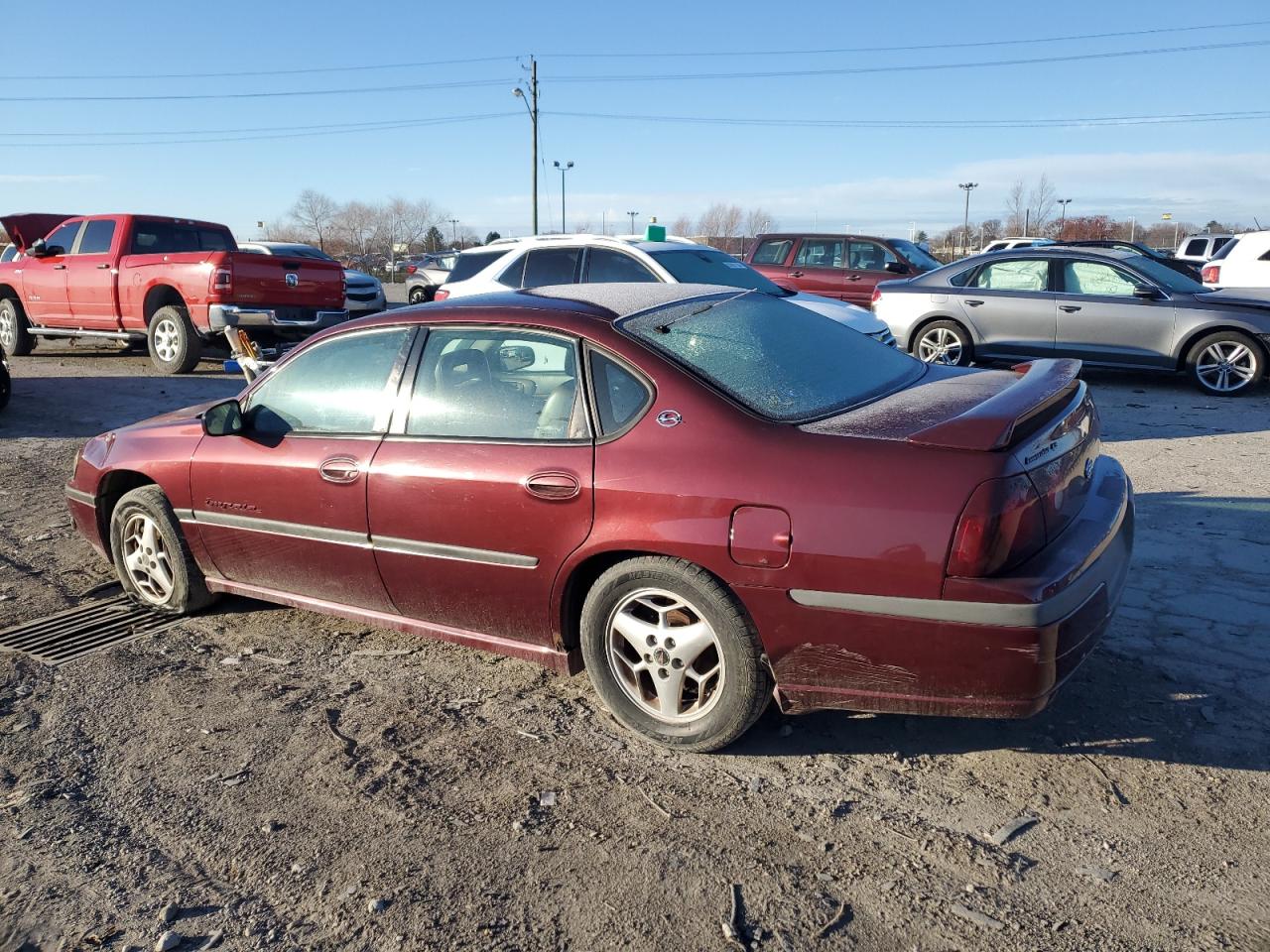 2002 Chevrolet Impala VIN 2G1WH55K129116304 Copart auction photo, mechanical / front end damage thumbnail 2
