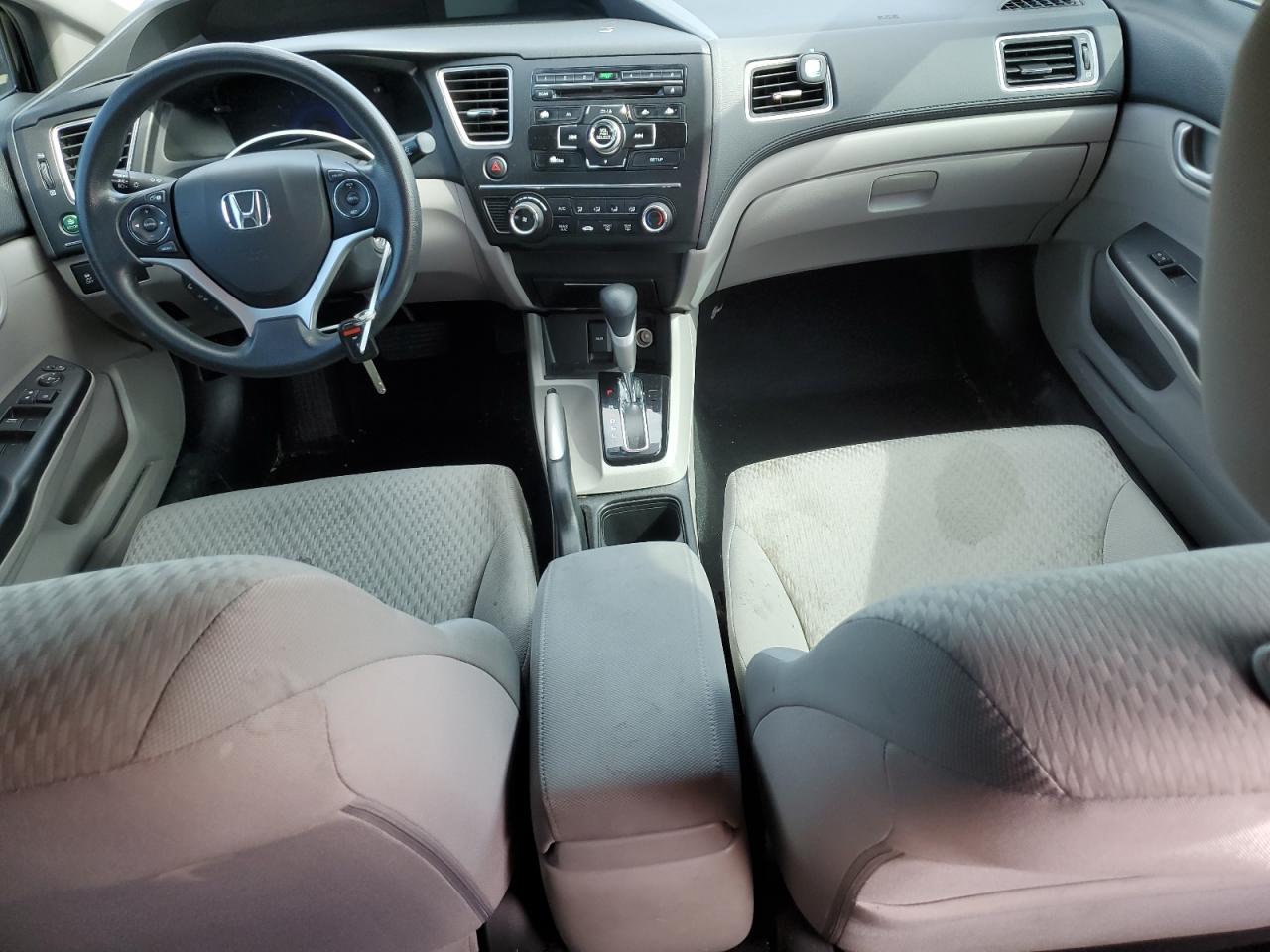 2015 Honda Civic VIN 19XFB2F59FE091305 Copart auction photo, front end / rear end damage thumbnail 8