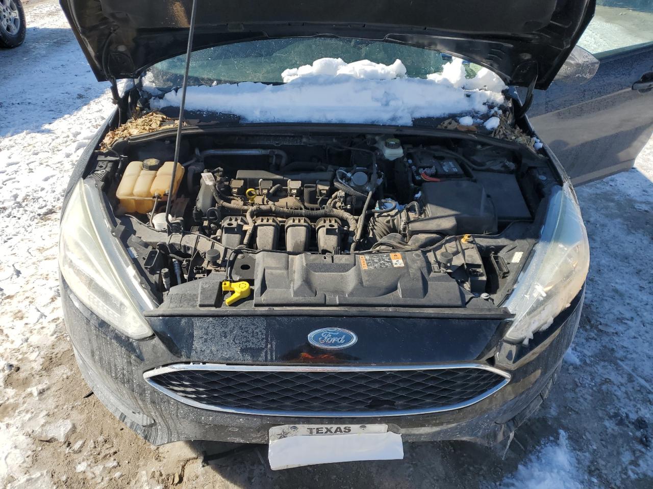 2017 Ford Focus VIN 1FADP3E22HL214268 Copart auction photo, vandalism damage thumbnail 13
