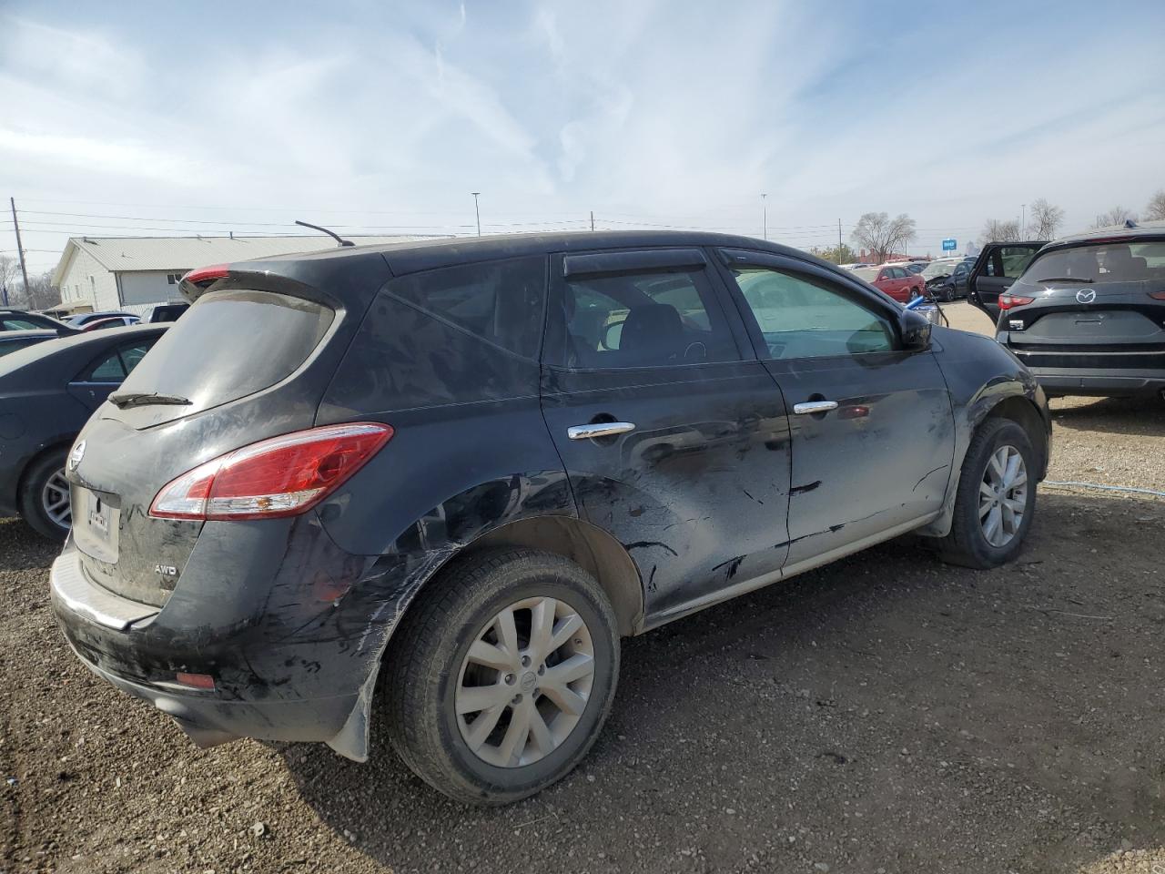 2011 Nissan Murano VIN JN8AZ1MWXBW153259 Copart auction photo, mechanical damage thumbnail 3