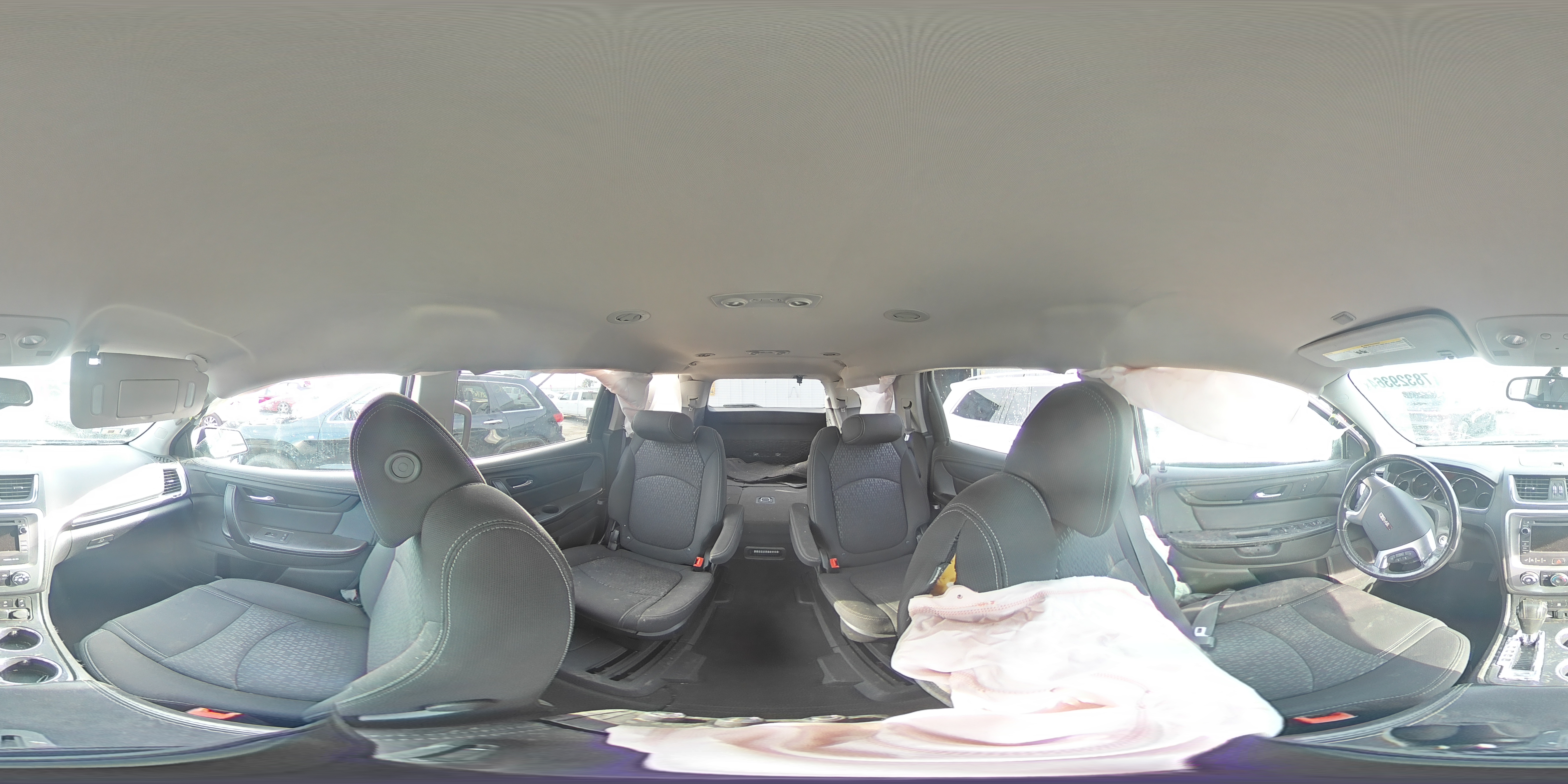 2015 GMC Acadia VIN 1GKKRPKD8FJ101169 Copart auction photo, side damage thumbnail 15