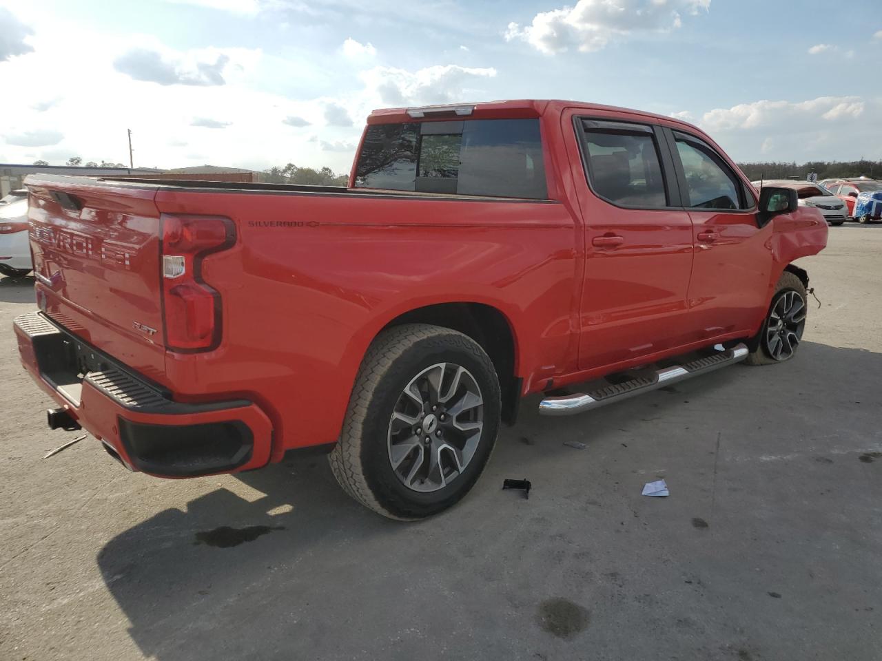 2020 Chevrolet Silverado VIN 3GCUYEEDXLG429942 Copart auction photo, front end damage thumbnail 3