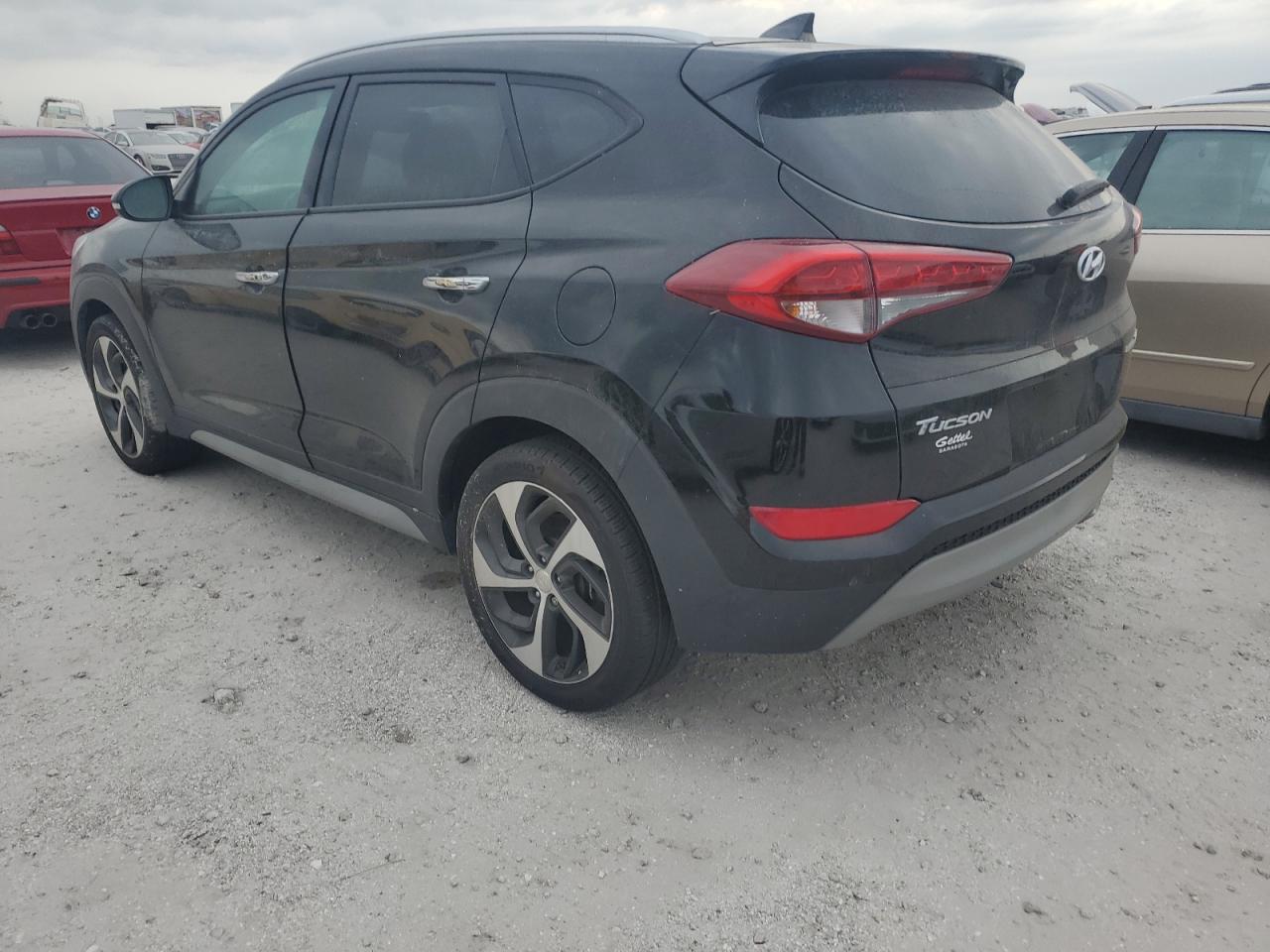 2017 Hyundai Tucson VIN KM8J33A22HU444641 Copart auction photo, water/flood damage thumbnail 2