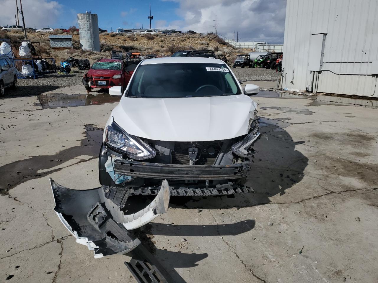 2016 Nissan Sentra VIN 3N1AB7AP1GL667131 Copart auction photo, front end damage thumbnail 5