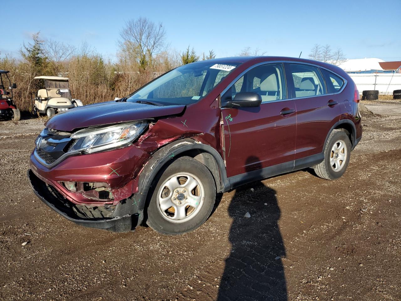 2015 Honda CR-V VIN 5J6RM4H34FL129524