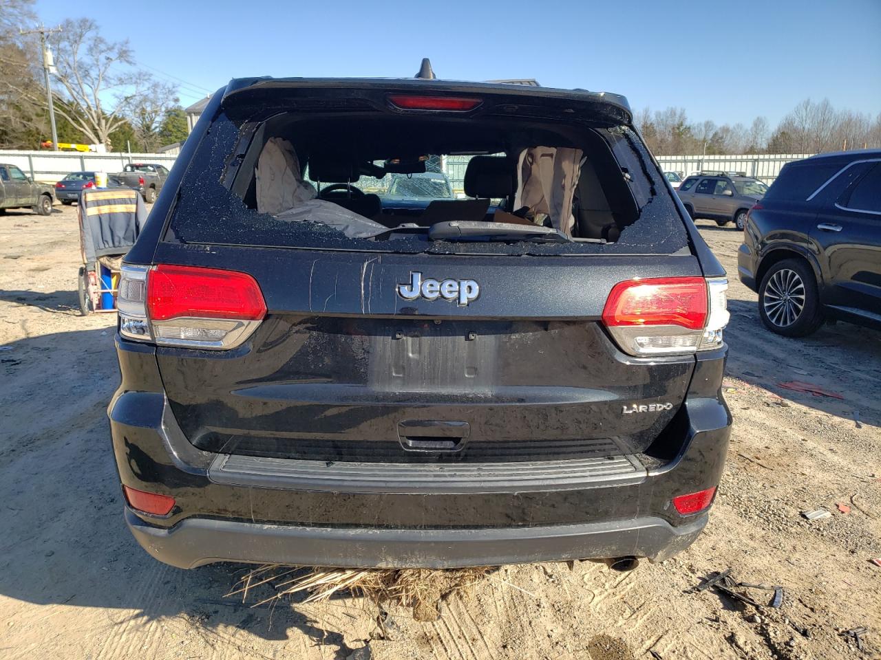 2014 Jeep Grand Cherokee VIN 1C4RJEAG3EC225225 Copart auction photo, rollover damage thumbnail 6