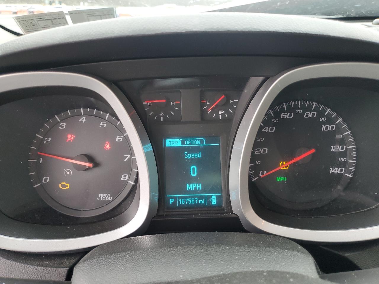 2014 Chevrolet Equinox VIN 1GNFLFEK6EZ131863 Copart auction photo, front end / side damage thumbnail 9