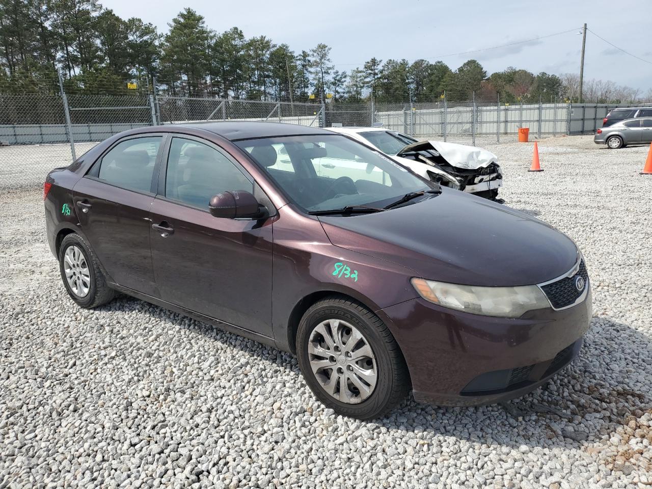 2011 KIA Forte VIN KNAFU4A23B5357066 Copart auction photo, rear end damage thumbnail 4