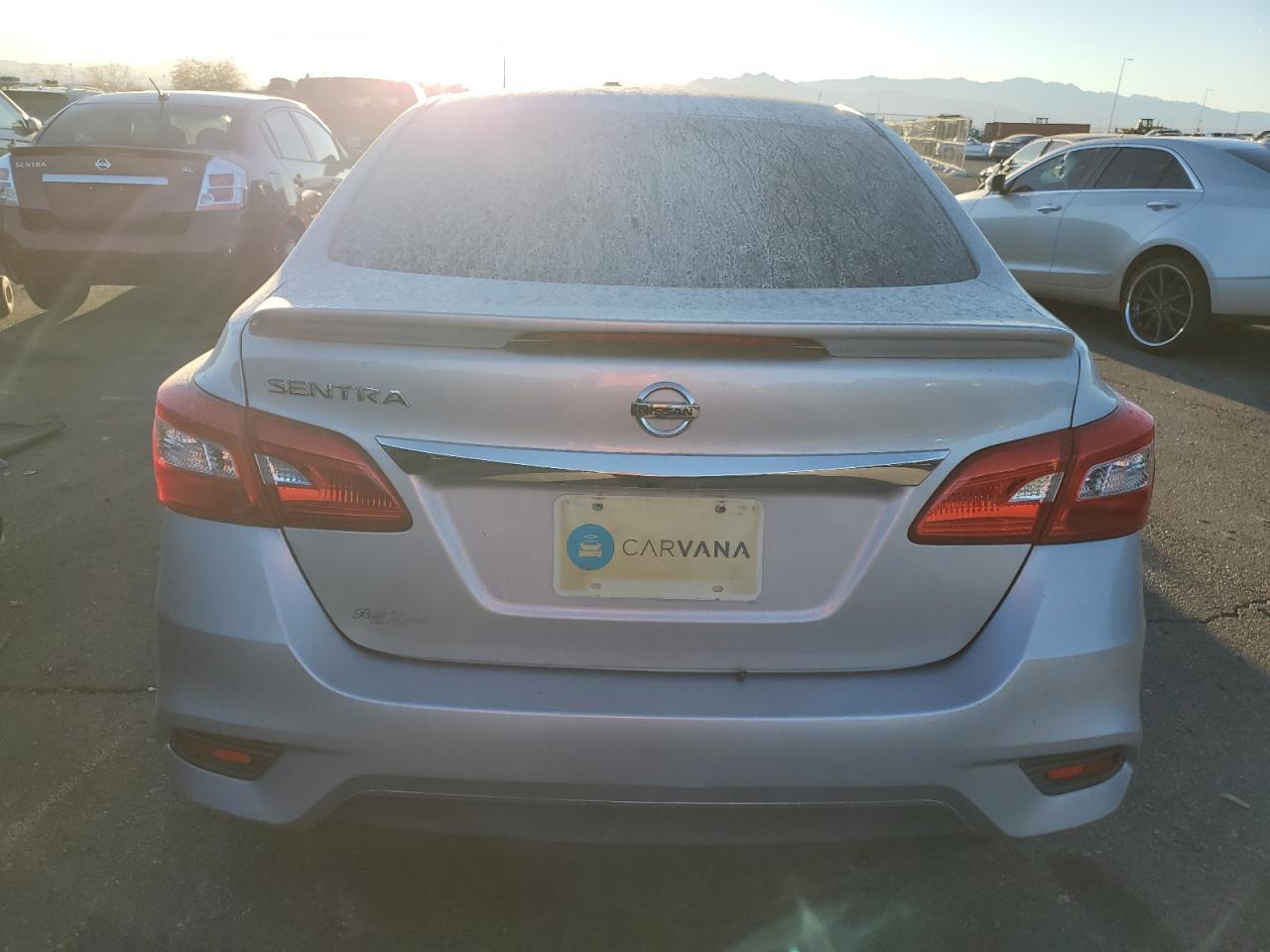2017 Nissan Sentra VIN 3N1AB7AP8HY289202 Copart auction photo, burn - engine damage thumbnail 6