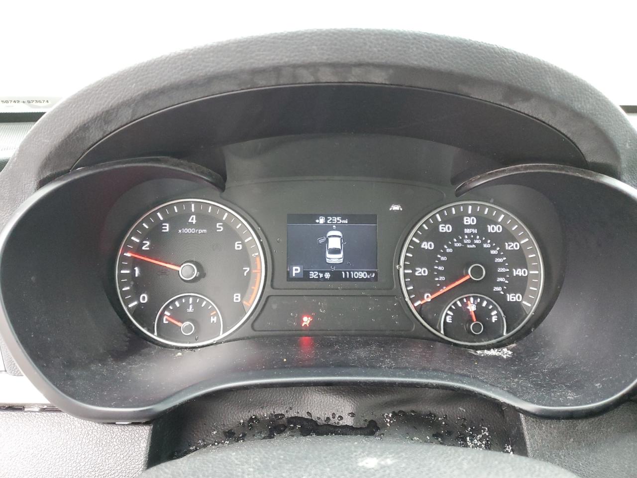 2020 KIA Optima VIN 5XXGT4L33LG382871 Copart auction photo, front end / minor dent/scratches damage thumbnail 9