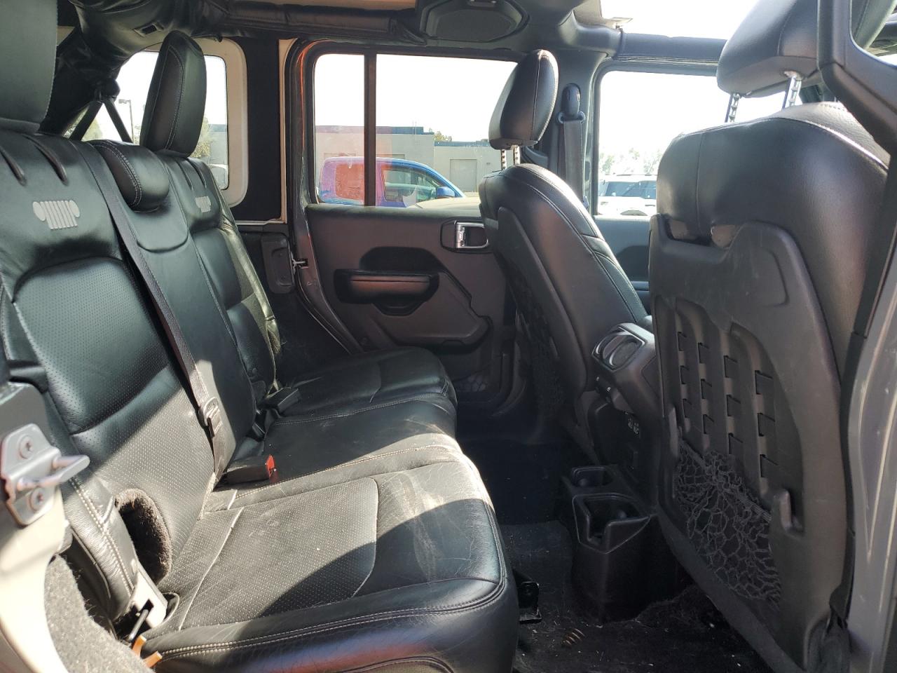 2019 Jeep Wrangler VIN 1C4HJXFG7KW581087 Copart auction photo, rollover damage thumbnail 10