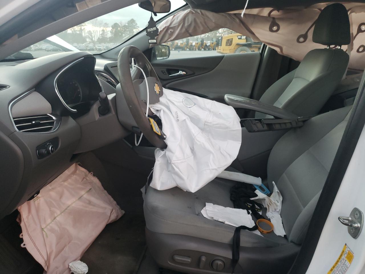 2018 Chevrolet Malibu VIN 1G1ZD5STXJF207969 Copart auction photo, front end / rear end damage thumbnail 7