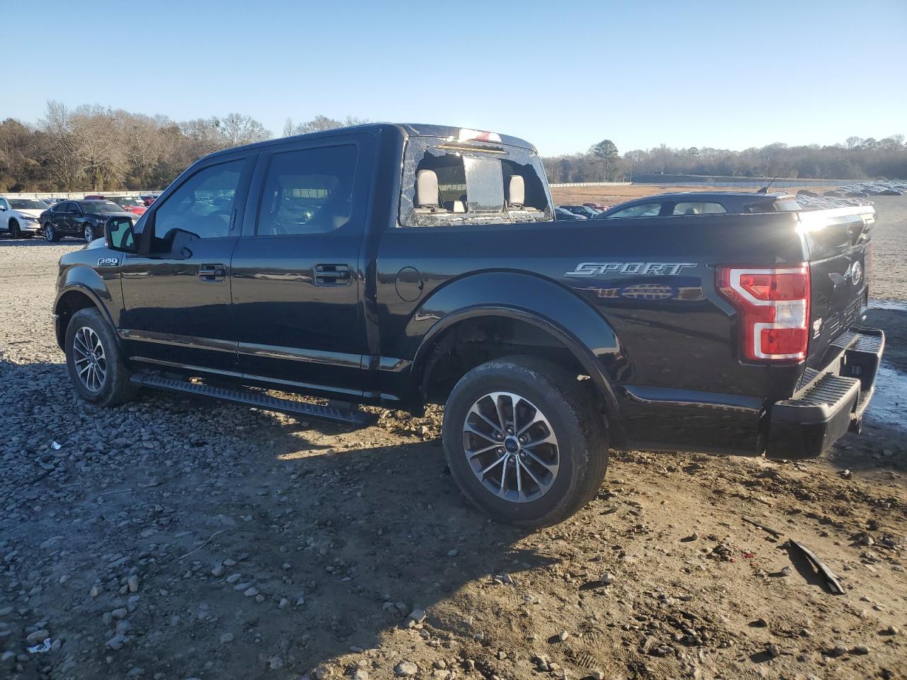 2020 Ford F-150 VIN 1FTEW1CP5LKE54403 Copart auction photo, top/roof damage thumbnail 2