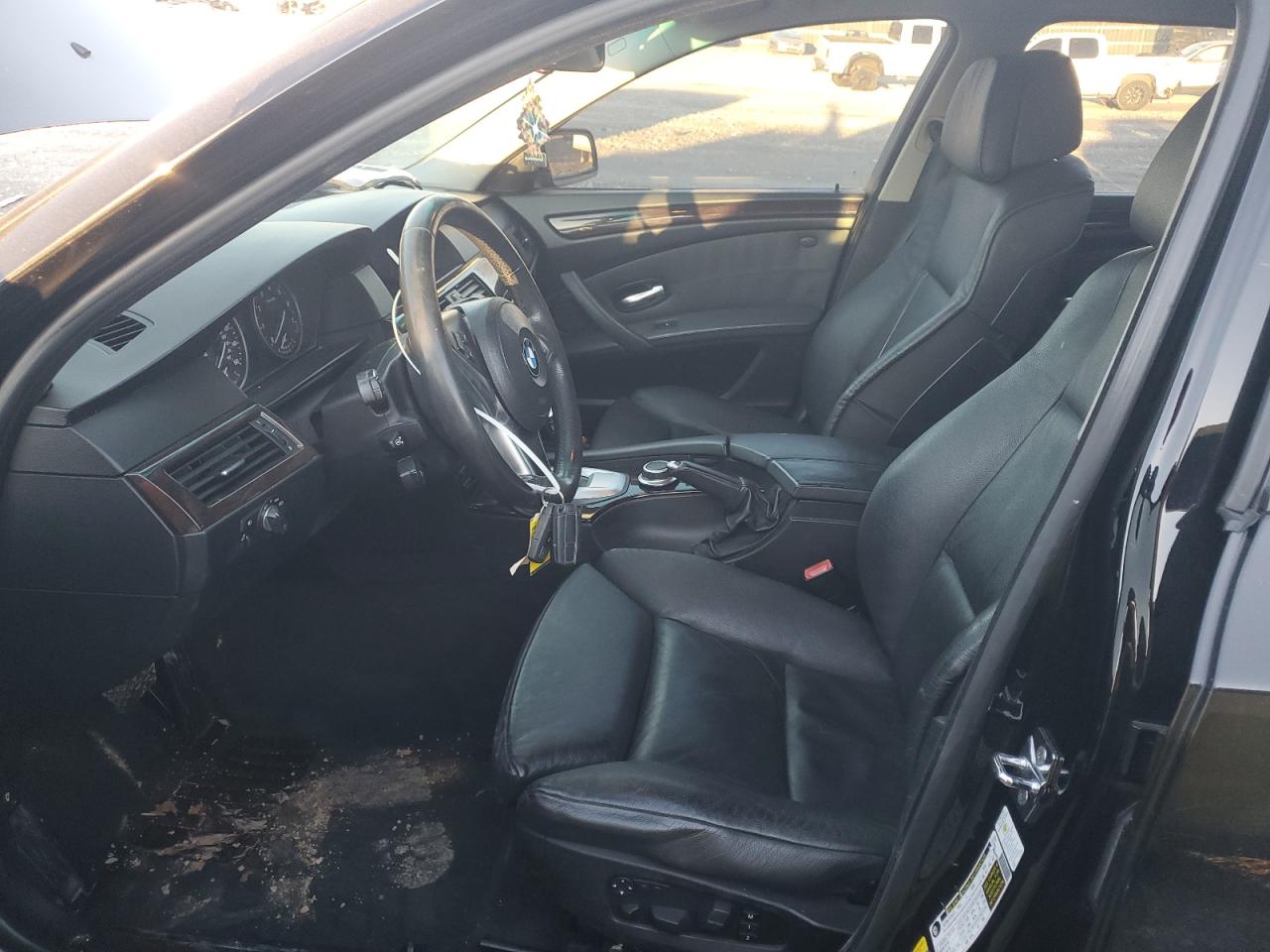 2008 BMW 5er VIN WBANW13508CZ78488 Copart auction photo, front end damage thumbnail 7