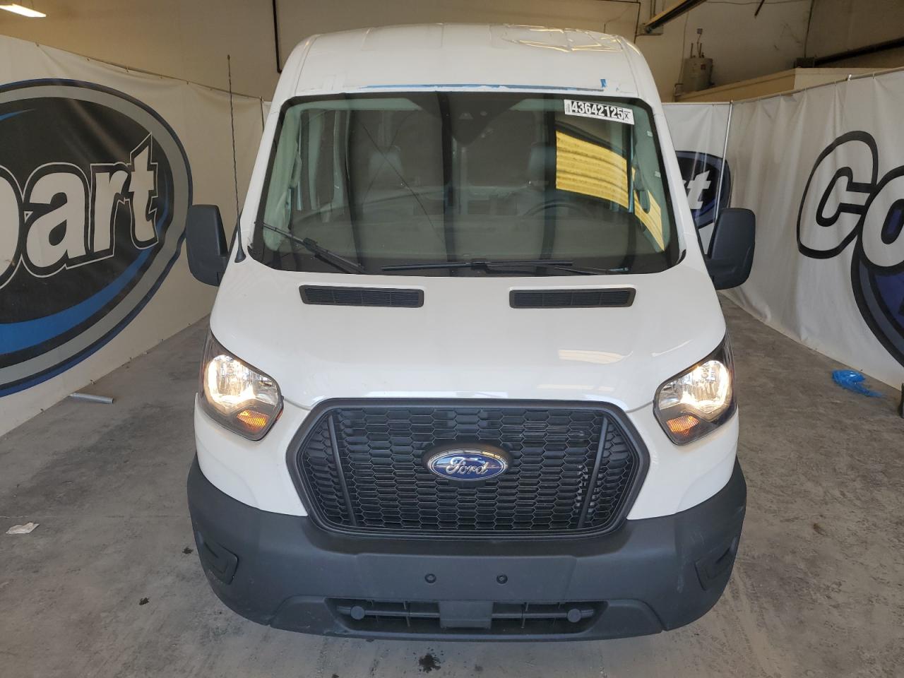 2023 Ford Transit VIN 1FTBR1C82PKB17292 Copart auction photo, all over damage thumbnail 5