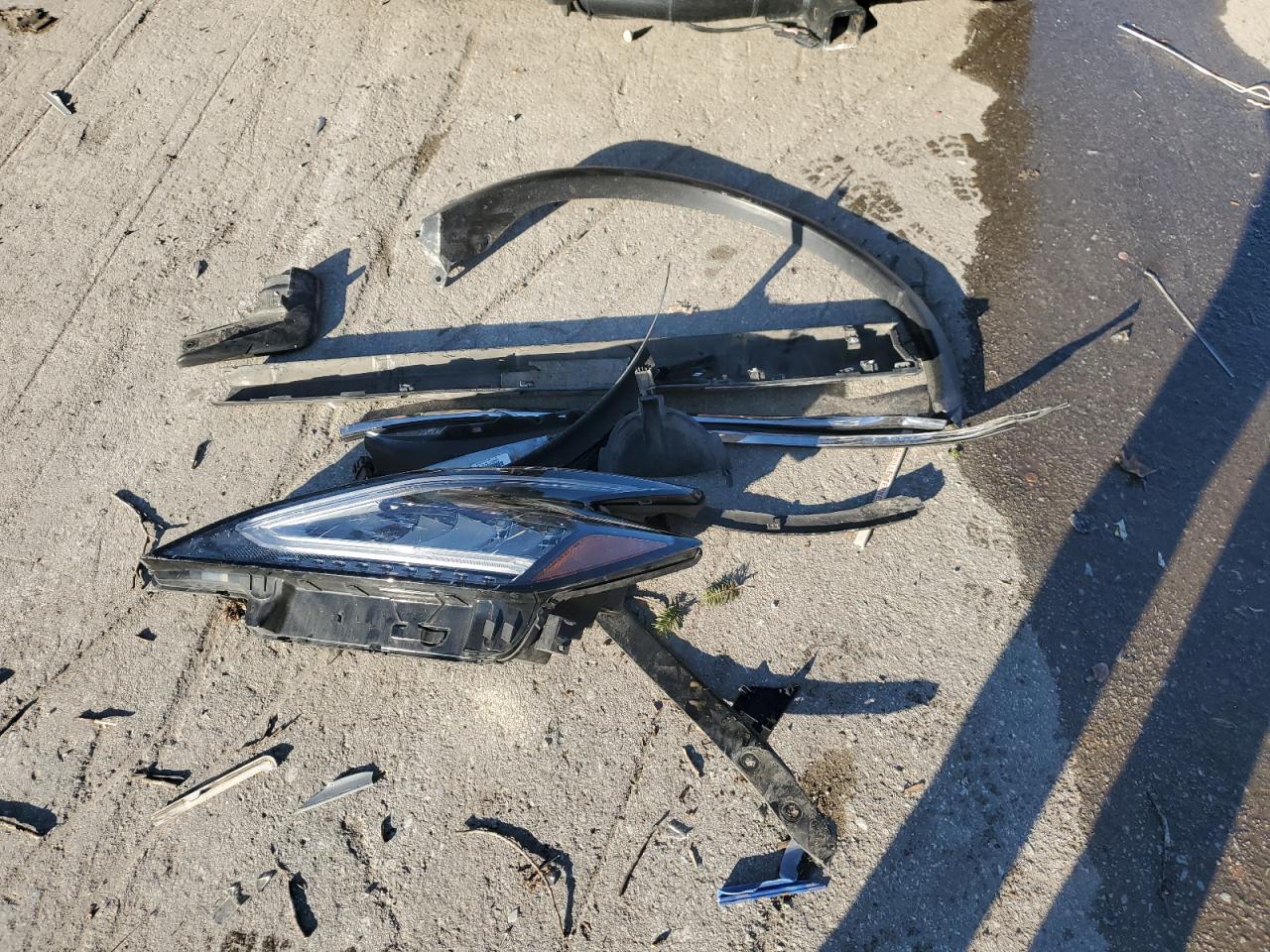 2019 Nissan Murano VIN 5N1AZ2MJ2KN152467 Copart auction photo, front end / side damage thumbnail 13