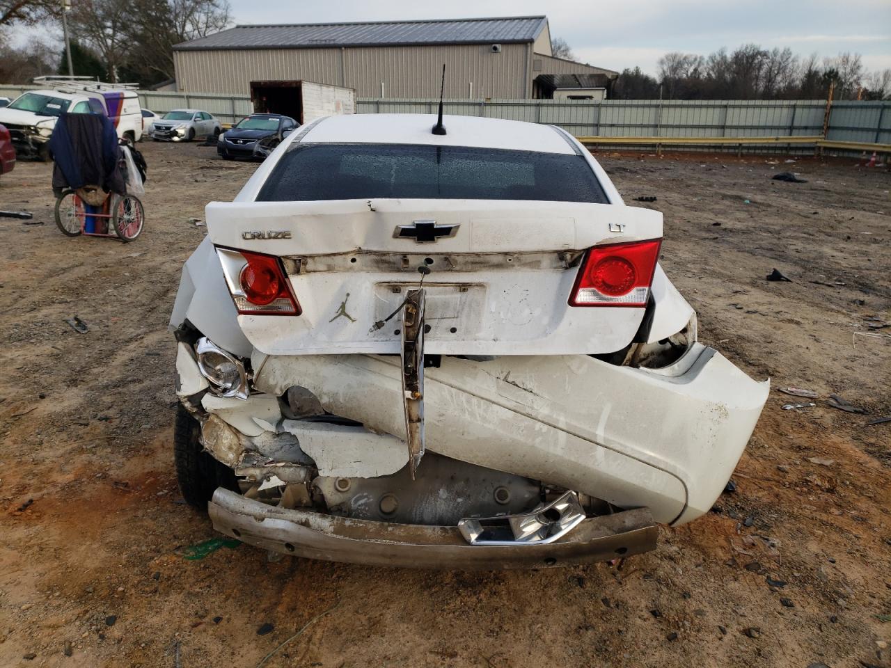 2013 Chevrolet Cruze VIN 1G1PE5SB1D7127566 Copart auction photo, all over / frame damage damage thumbnail 6