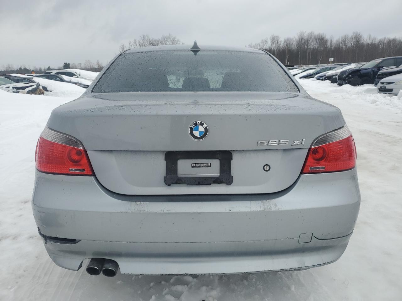 2006 BMW 5er VIN WBANF33546CS35826 Copart auction photo, front end / side damage thumbnail 6
