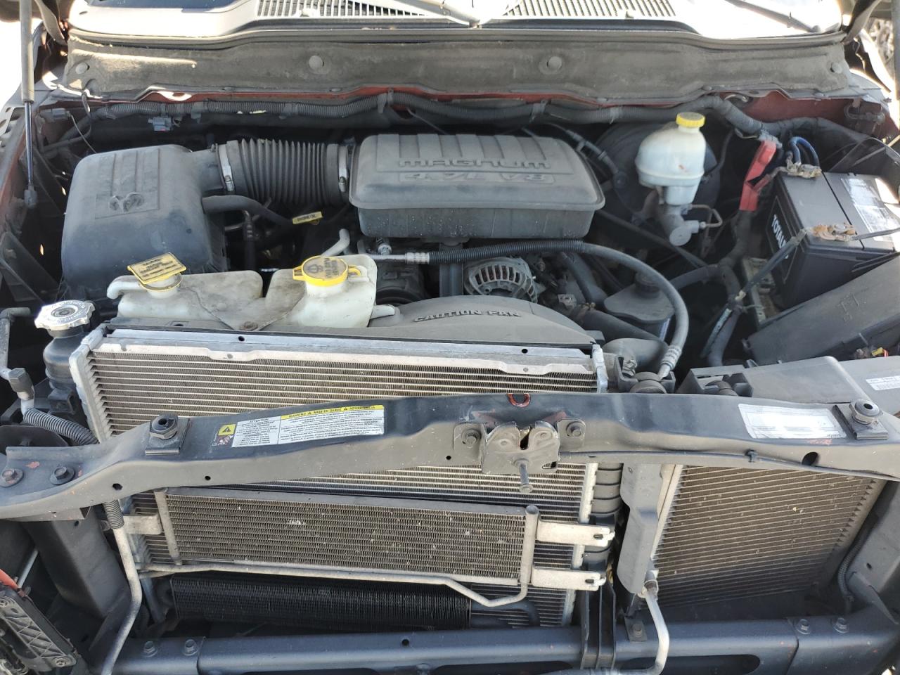 2007 Dodge RAM VIN 1D7HA18N47S266387 Copart auction photo, front end / side damage thumbnail 11