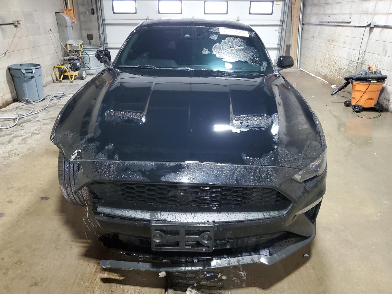 2019 Ford Mustang VIN 1FA6P8TH4K5154860 Copart auction photo, front end / side damage thumbnail 5
