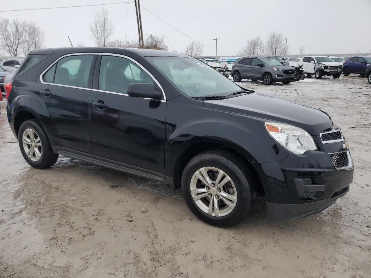 2013 Chevrolet Equinox VIN 2GNFLCEK1D6295336 Copart auction photo, front end / undercarriage damage thumbnail 4