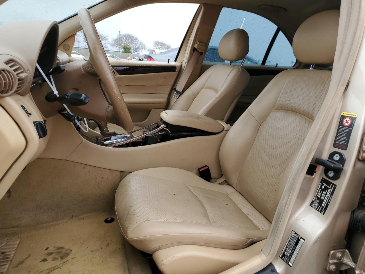 2003 Mercedes-Benz C-klasse VIN WDBRF64J93F400859 Copart auction photo, side damage thumbnail 7