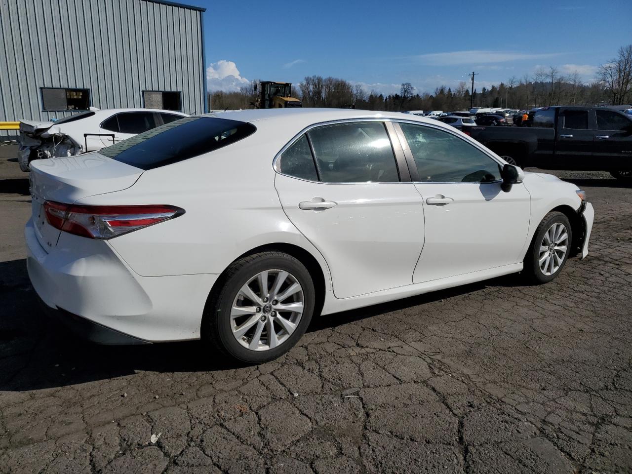 2018 Toyota Camry VIN JTNB11HK1J3011344 Copart auction photo, front end damage thumbnail 3