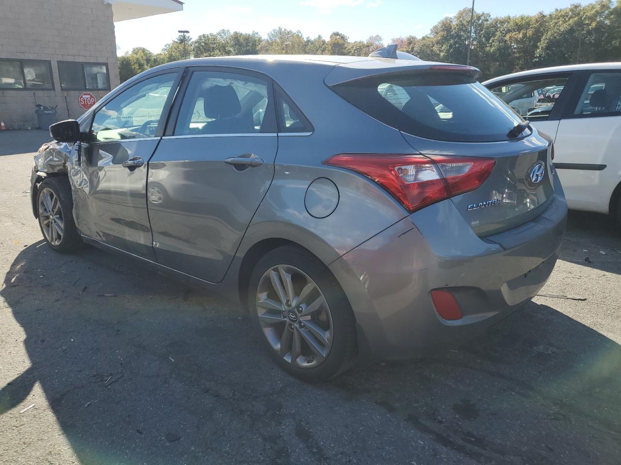 2016 Hyundai Elantra VIN KMHD35LH3GU338708 Copart auction photo, front end / side damage thumbnail 2