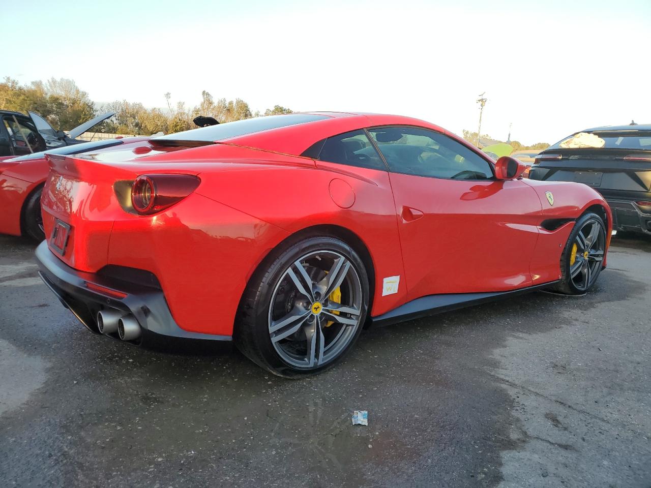 2019 Ferrari Portofino VIN ZFF89FPA0K0242592 Copart auction photo, water/flood damage thumbnail 3
