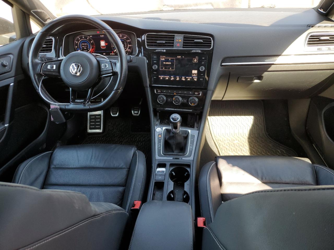 2019 Volkswagen Golf VIN WVWWA7AU1KW182115 Copart auction photo, top/roof / frame damage damage thumbnail 8