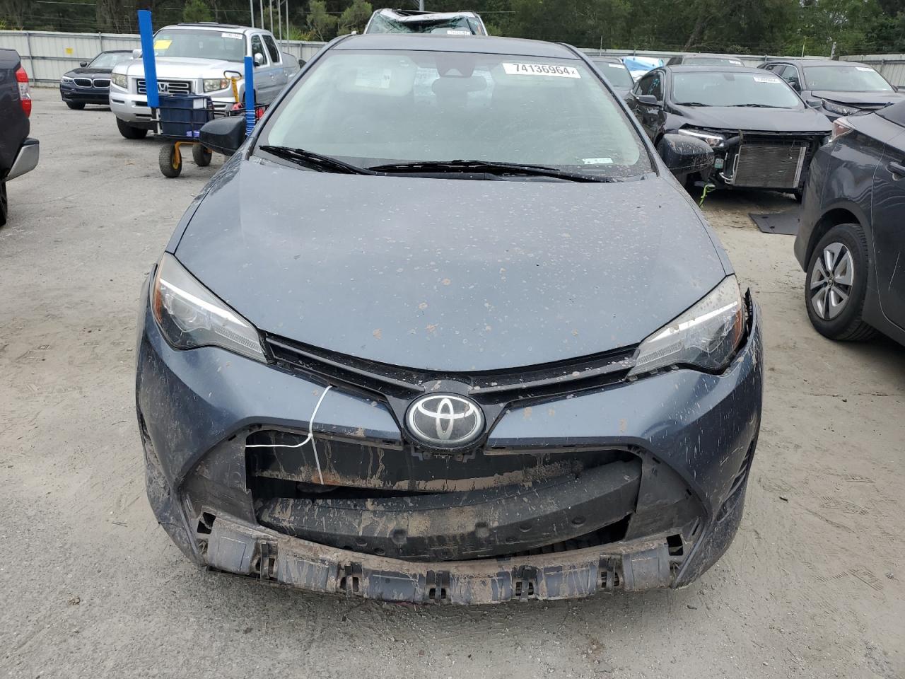 2017 Toyota Corolla VIN 2T1BURHE5HC775557 Copart auction photo, all over damage thumbnail 5