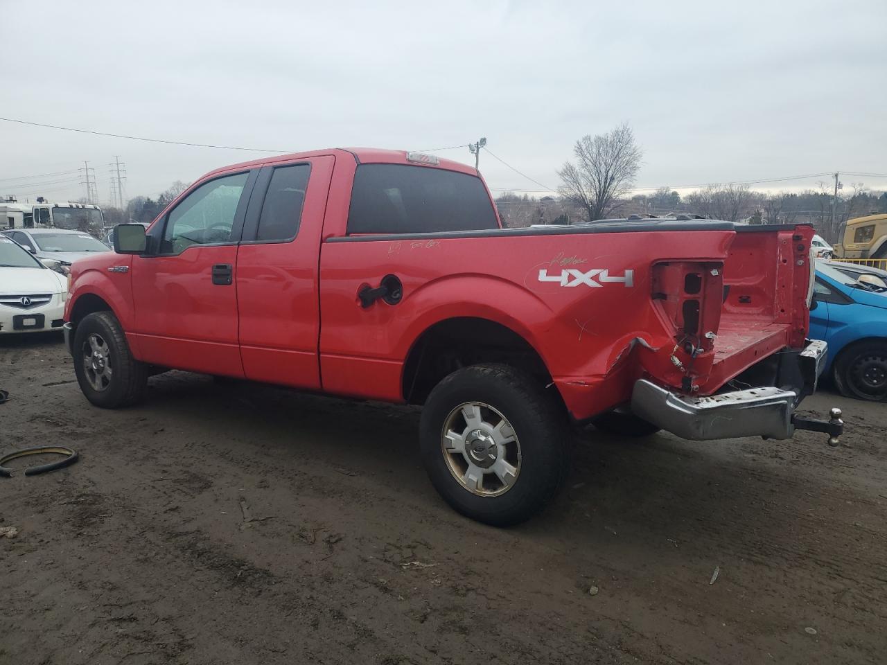 2010 Ford F-150 VIN 1FTEX1E86AFB37724 Copart auction photo, rear end damage thumbnail 2