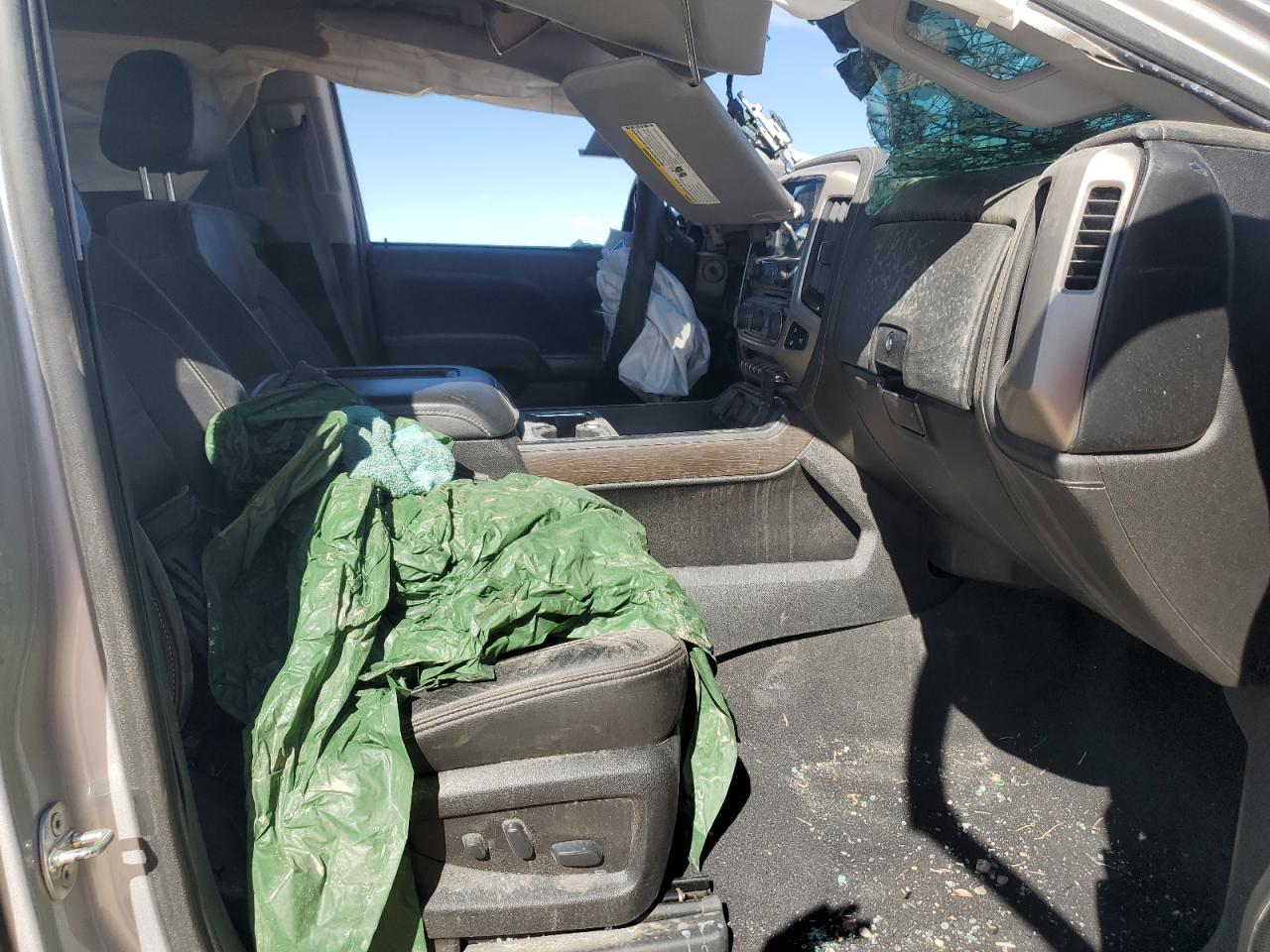 2018 GMC Sierra VIN 3GTU2PEJ7JG609430 Copart auction photo, all over damage thumbnail 7