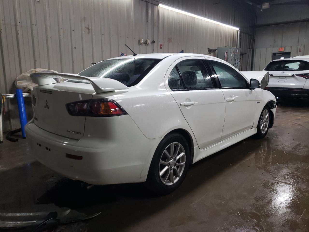 2015 Mitsubishi Lancer VIN JA32U2FU2FU024495 Copart auction photo, front end / side damage thumbnail 3