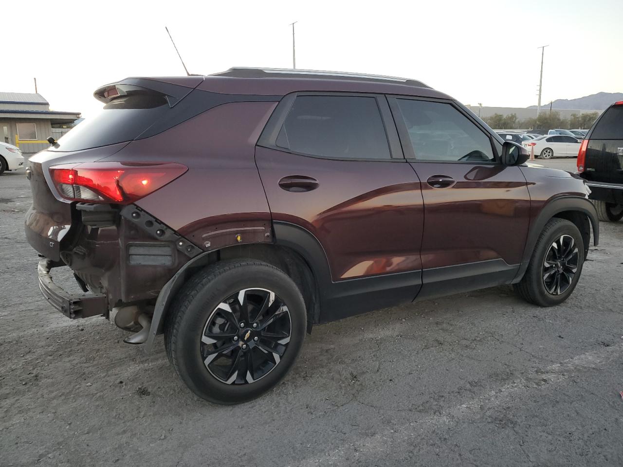 2023 Chevrolet TrailBlazer VIN KL79MPS2XPB038236 Copart auction photo, rear end / front end damage thumbnail 3