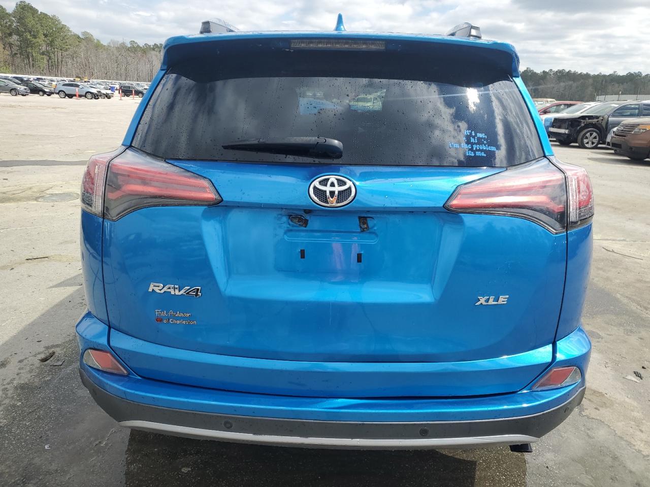 2017 Toyota RAV 4 VIN 2T3WFREV3HW404645 Copart auction photo, front end damage thumbnail 6