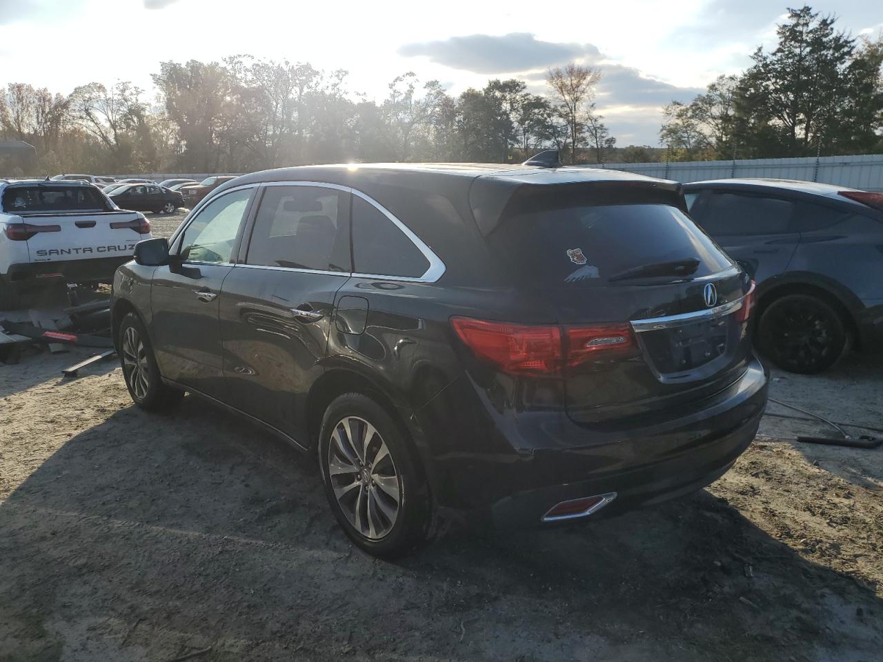 2015 Acura MDX VIN 5FRYD3H42FB013647 Copart auction photo, front end damage thumbnail 2