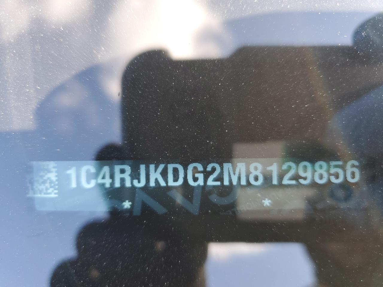 2021 Jeep Grand Cherokee VIN 1C4RJKDG2M8129856 Copart auction photo, front end / minor dent/scratches damage thumbnail 13