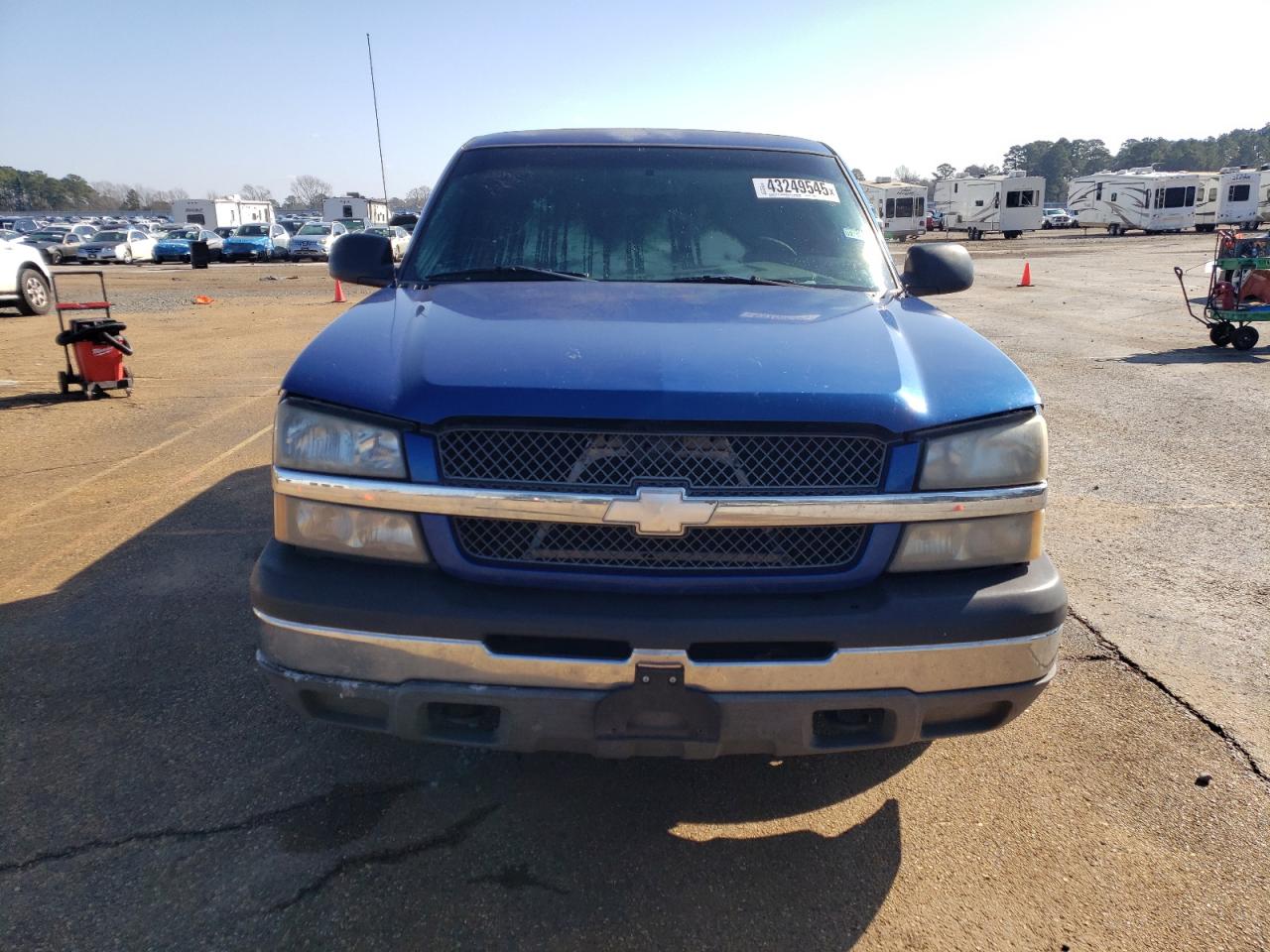 2003 Chevrolet Silverado VIN 1GCEC14X73Z155204 Copart auction photo, side damage thumbnail 5
