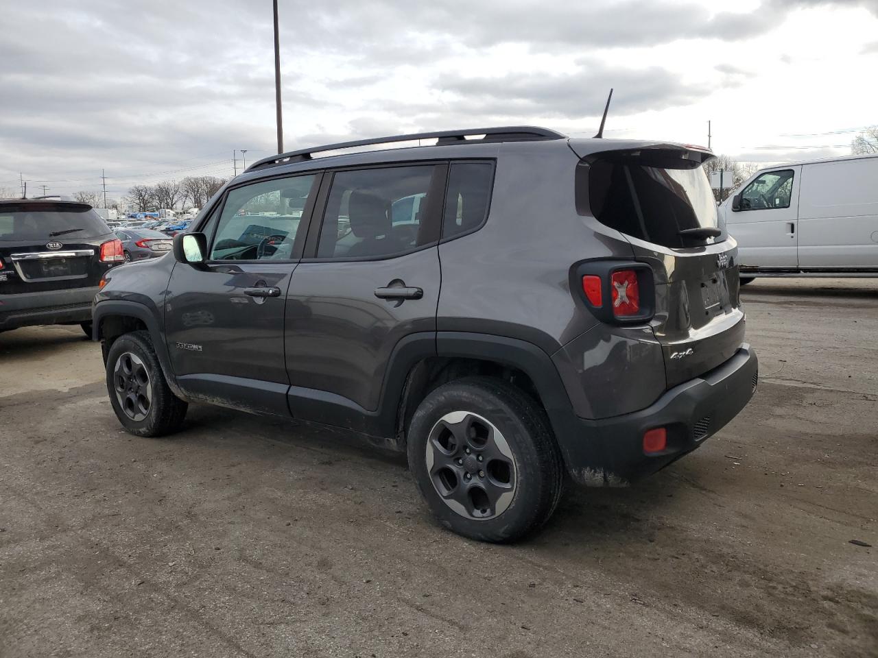 2017 Jeep Renegade VIN ZACCJBABXHPG63569 Copart auction photo, front end damage thumbnail 2
