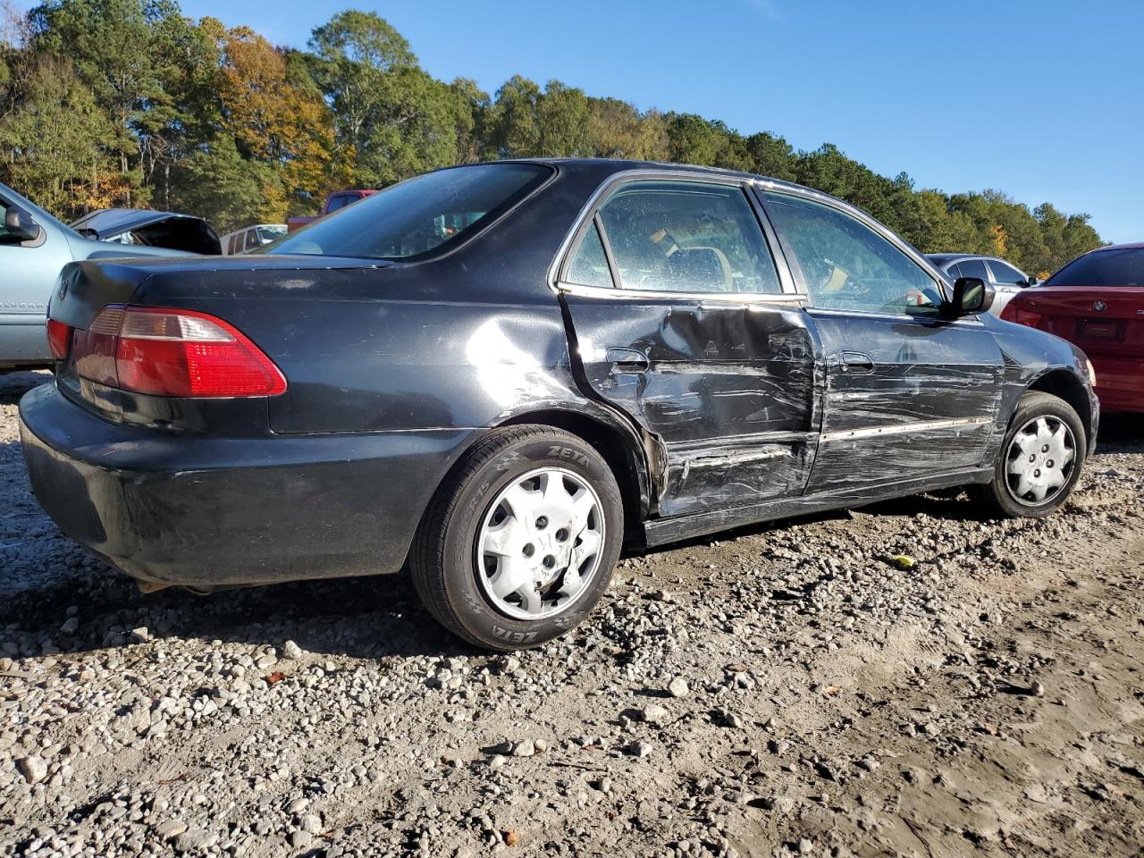 1999 Honda Accord VIN 1HGCG5649XA044147 Copart auction photo, front end / side damage thumbnail 3